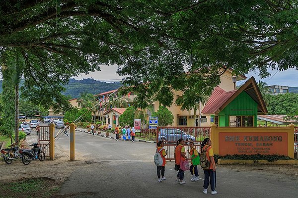 SMK Kemabong in Tenom, Sabah.