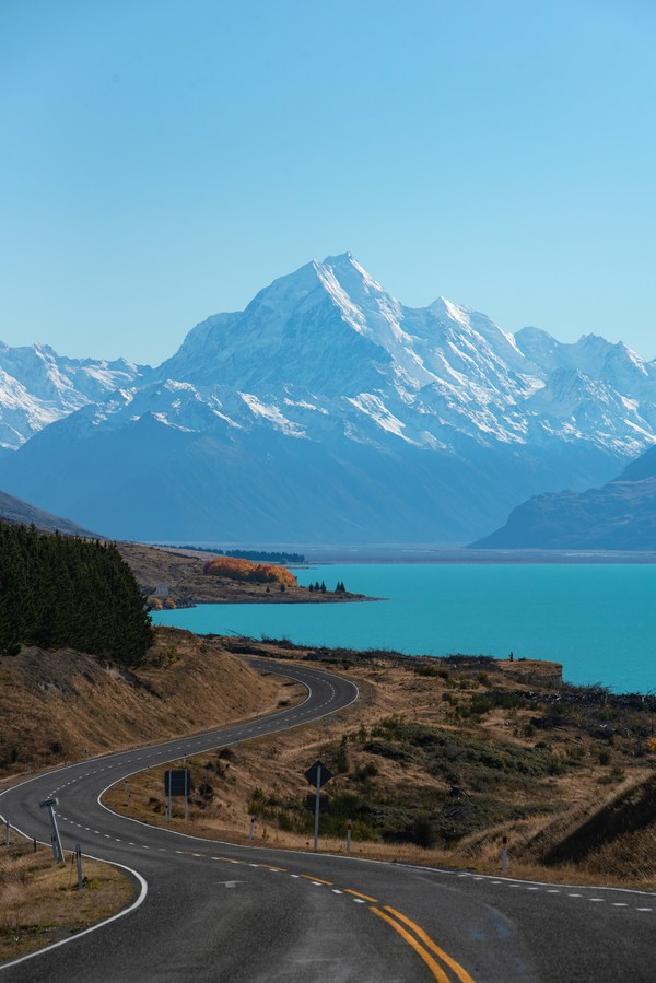 Lake Pukaki, New Zealand.