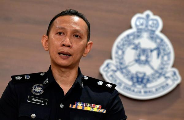 File photo of Kuala Langat district police chief Supt Ahmad Ridhwan Mohd Nor.