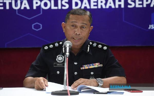 Sepang police chief ACP Wan Kamarul Azran Wan Yusof.