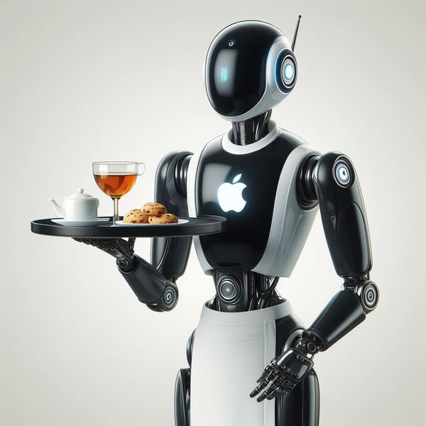 A concept image of what the Apple robots could look like, generated by SAYS using Microsoft Copilot.