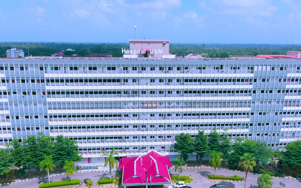 Hospital Universiti Sains Malaysia in Kota Bharu, Kelantan.