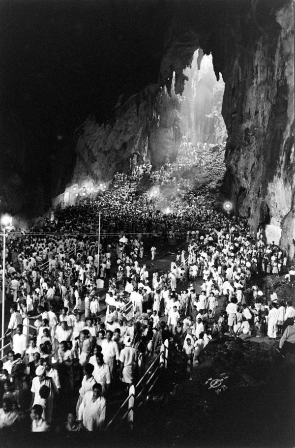 Photo taken during a Hindu festival in 1956.