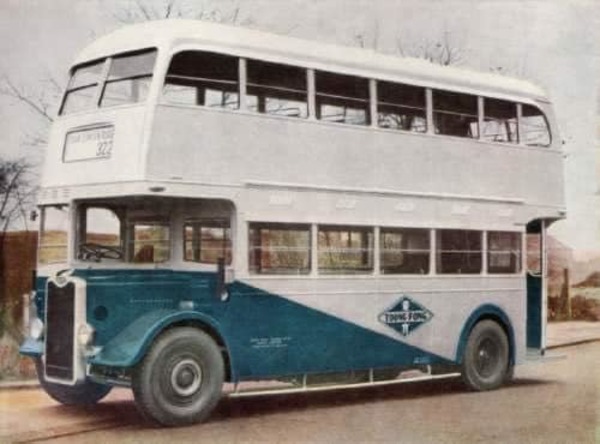 Toong Foong Omnibus Company Ltd double decker bus.
