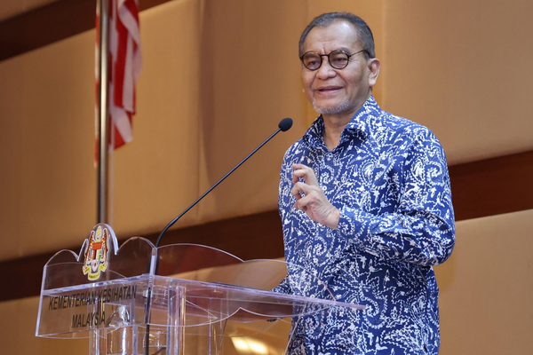 Health Minister Datuk Seri Dzulkefly Ahmad at the launch of NHMS 2023 yesterday, 16 May.