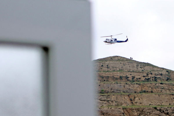 A helicopter carrying Iran's President Ebrahim Raisi took off, near the Iran-Azerbaijan border on 19 May. The helicopter with Raisi on board later crashed.