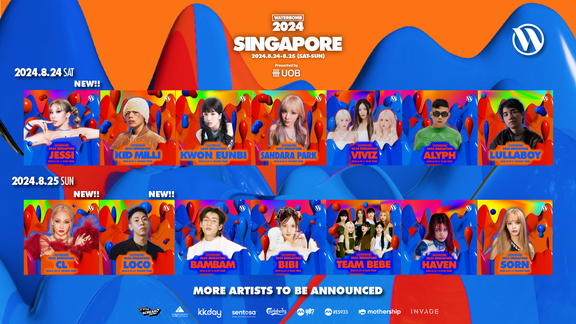 WATERBOMB Singapore 2024 Reveals First Wave Of Artistes GOT7's BamBam