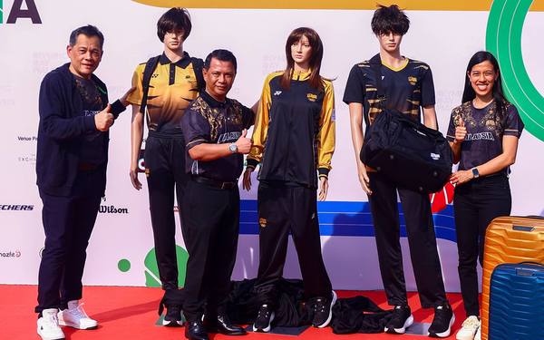 Pakaian rasmi kontinjen Malaysia yang bakal ke temasya Sukan Olimpik Paris 2024.