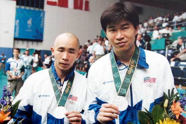 Cheah Soon Kit and Yap Kim Hock won the nation's first Olympic silver medal.