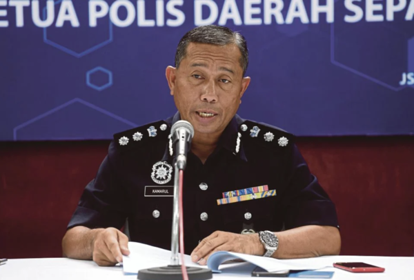 Ketua Polis Daerah Sepang, Asisten Komisioner Wan Kamarul Azran Yusof