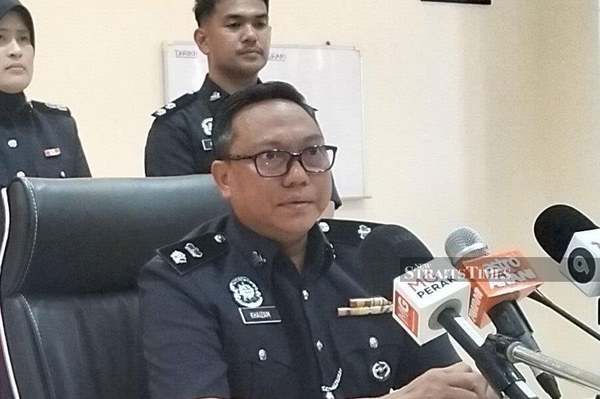 Sungai Siput police chief Supt Mohd Khaizam Ahmad Shahabudin.