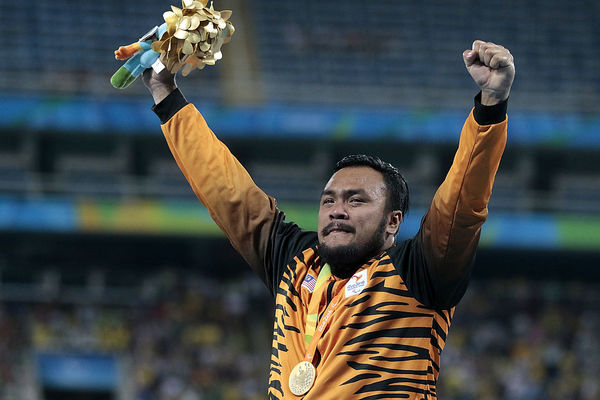 Malaysian Paralympic athlete Muhammad Ziyad Zolkefli, who competes in shot put events, has an intellectual impairment that was identified in pre-school.