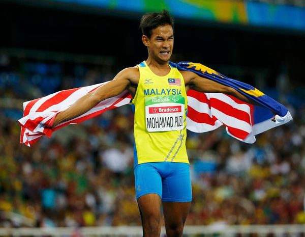 Mohamad Ridzuan Mohamad Puzi is a Paralympian with cerebral palsy who won the gold medal in the 100m event at the Rio 2016 Olympics.