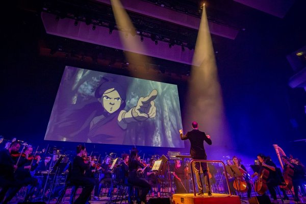 World Premiere of 'Avatar: The Last Airbender in Concert' at the Royal Festival Hall in London, UK.