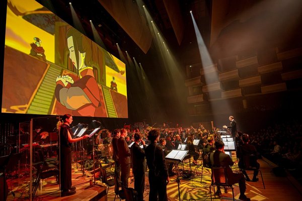 World Premiere of 'Avatar: The Last Airbender in Concert' at the Royal Festival Hall in London, UK.