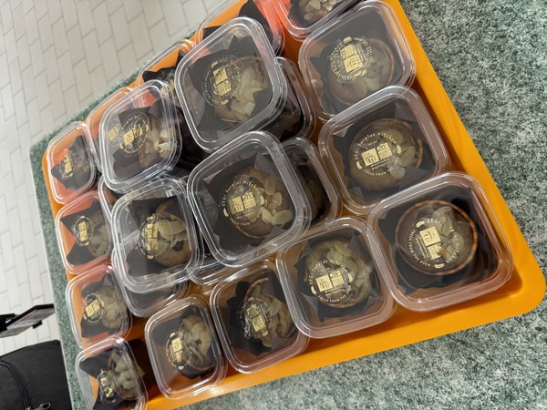 Cempedak muffins were previously prepared by SEGi College students using surplus cempedak, and were delivered to the Salvation Army.