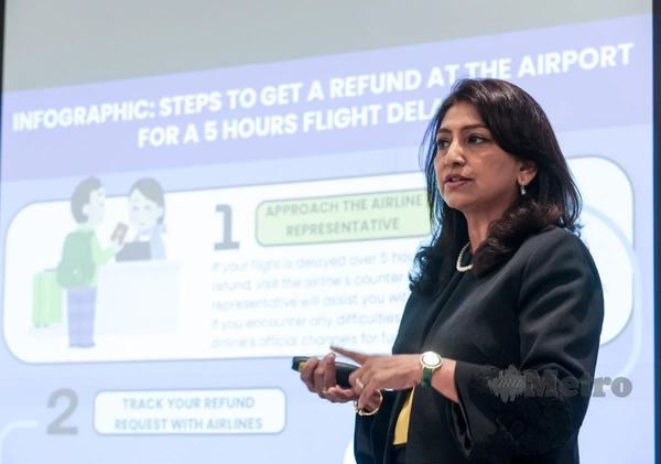 Pushpalatha speaking during a media briefing on the amended MACPC yesterday, 2 September.