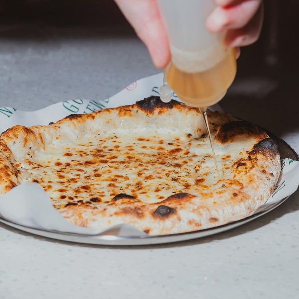 Their Borneo Pizza.