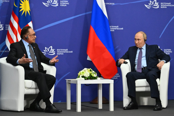 Anwar and Putin met during a bilateral meeting yesterday, 4 September.