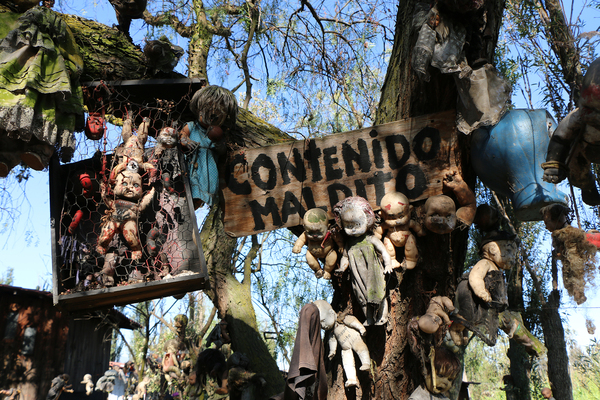 The Island of the Dolls in Mexico. Image used for illustration purposes only.