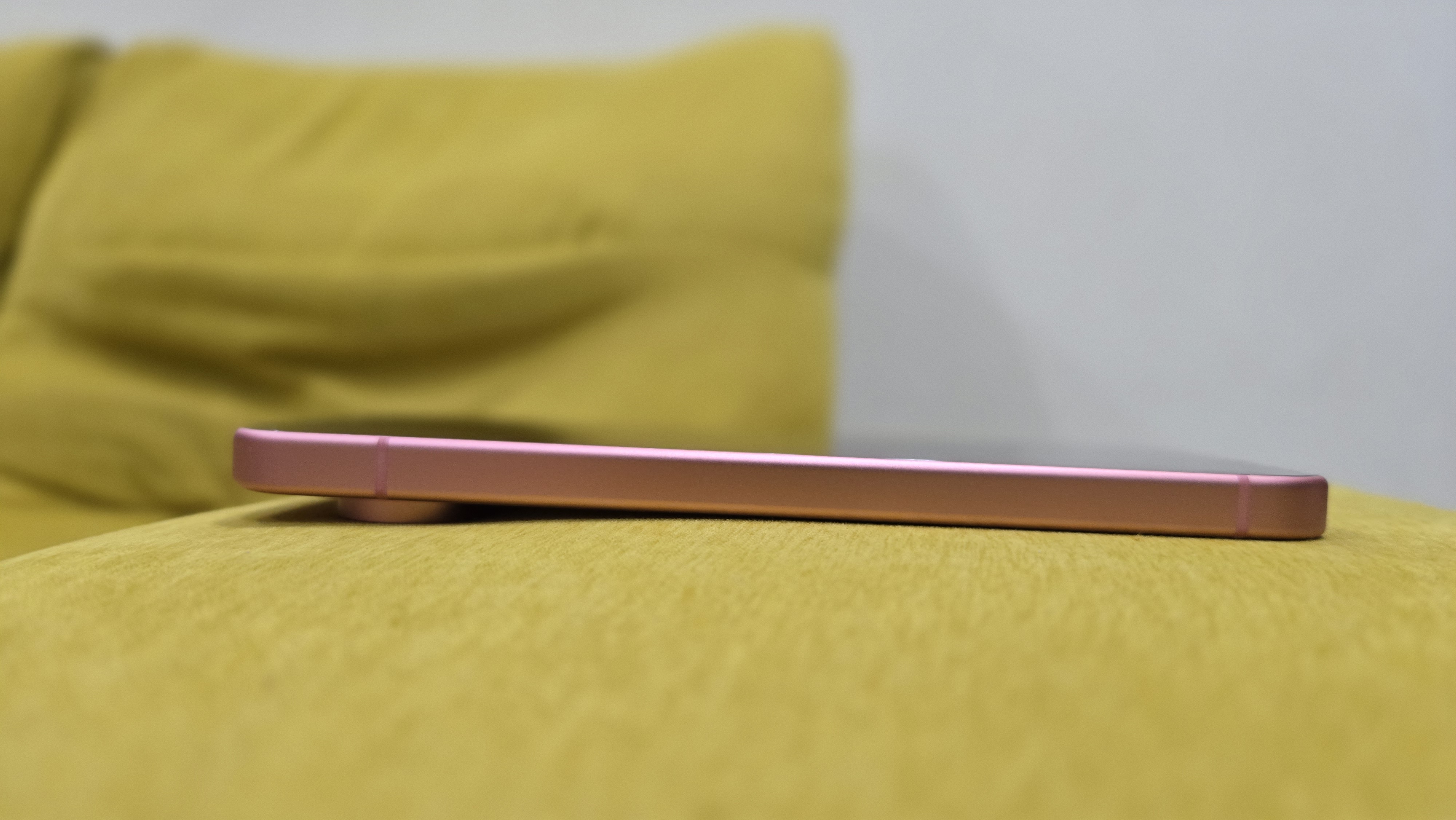 Without a casing, placing the Google Pixel 9 may feel awkward to place down due to its oval-shaped camera bump.