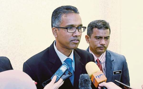 File photo of Sabah MACC director Datuk S Karunanithy.