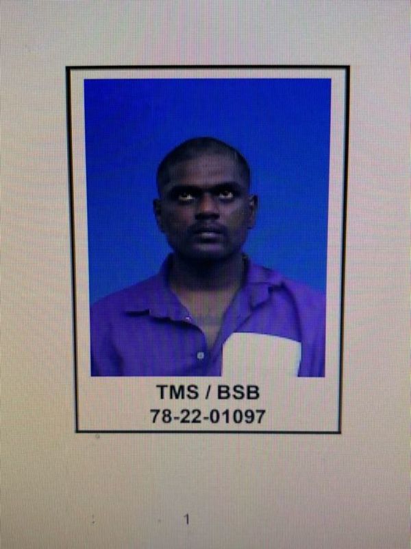 Picture of the escapee, Kalai Kumar Anandan.