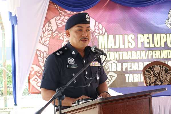 Ketua Polis Daerah Sungai Buloh, Superintendan Mohd Hafiz Muhammad Nor