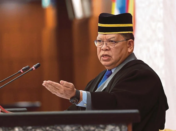 Dewan Rakyat Speaker Tan Sri Johari Abdul.