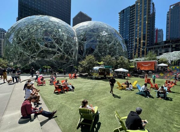 Amazon HQ, Seattle, USA.