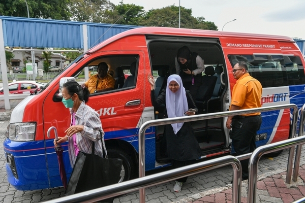 RapidKL's Demand Responsive Transit (DRT)