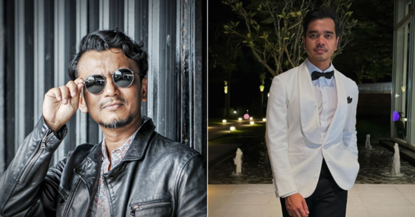 From left to right: Faizal Tahir and Alif Satar