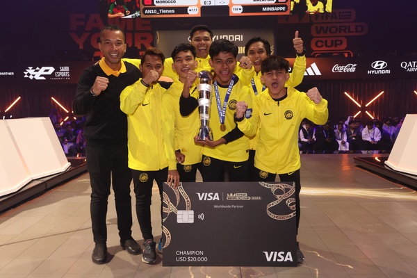 Malaysia dinobatkan sebagai Juara Dunia 'FIFAe World Cup 2024' di Riyadh, Arab Saudi.