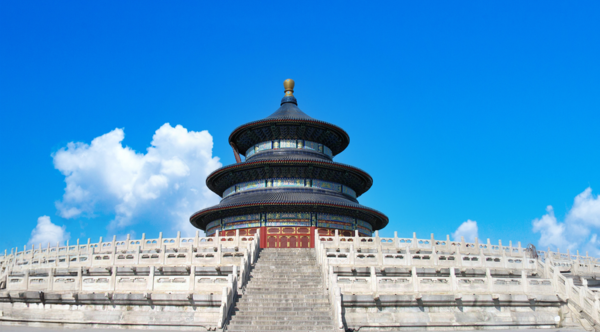 Temple of Heaven in Beijing.