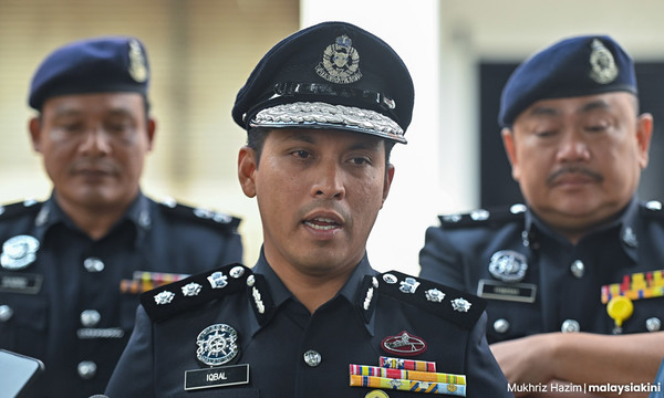 Shah Alam district police chief Iqbal Ibrahim.