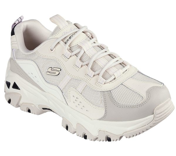 Skechers D'Lite Hiker, Women - Natural Multi