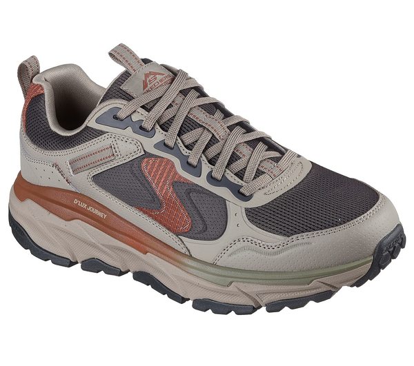 Skechers Relaxed Fit: D'Lux Journey, Men - Taupe Multi