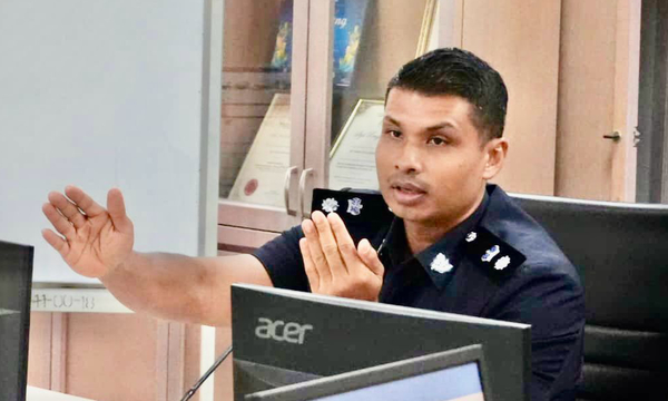 Sepang district deputy police chief Supt Shan Gopal Krishnan.