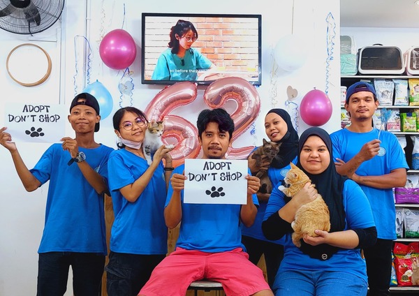 The staff at J Jay Pet Station.