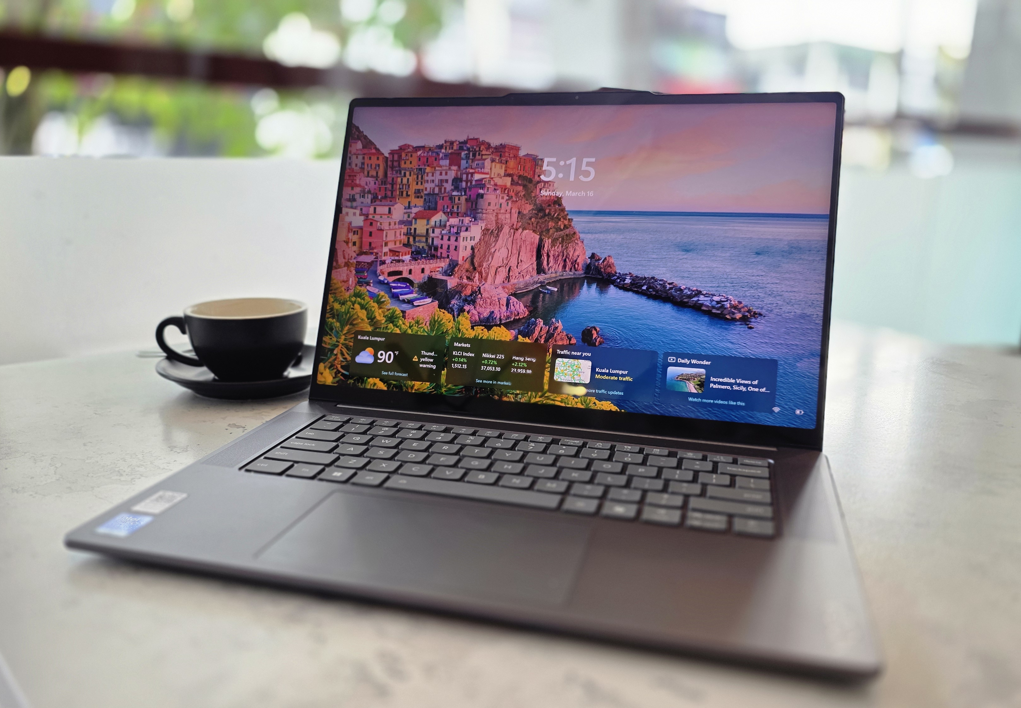 The Lenovo Yoga Slim 7i Aura Edition is built for casual, professional and creative users.