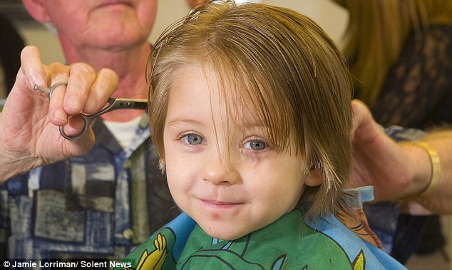 3 Year Old Dedicates First Haircut To Cancer Patients