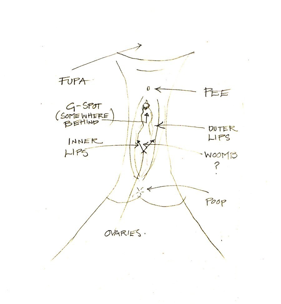 These Random Drawings Of Vaginas By Gay Men Are