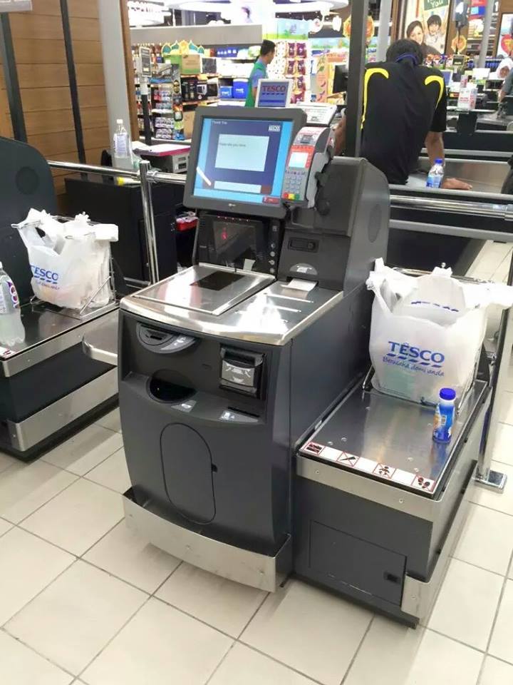 Tesco Introduced Self Checkout Machines In One Of Its Stores And We Cant Wait To Try It Out