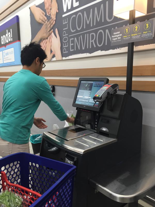 Tesco Introduced Self Checkout Machines In One Of Its 