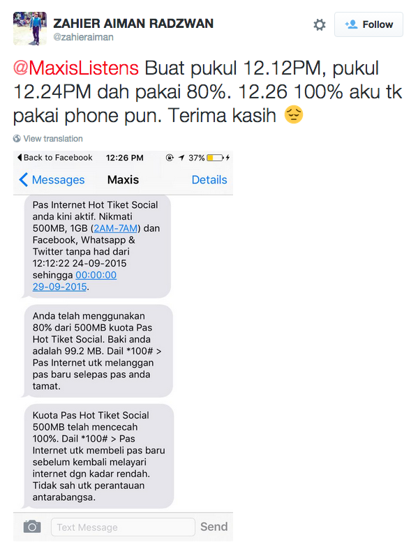 @MaxisListens Balas Tweet Dengan Cara Paling 'Win' Sampai 