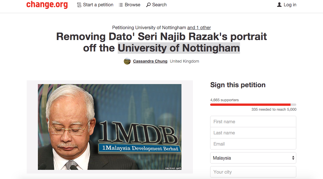 You Can Now Sign A Petition For Najib To Stay As Prime Minister