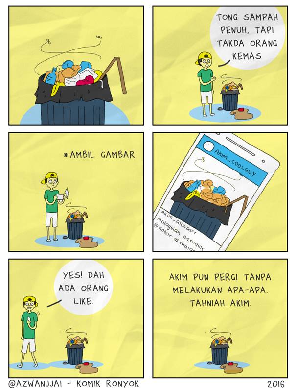 Ketagih Betul Bila Baca Komik Ronyok Ni Serius Lawak Dan Langsung Tak Kering Gusi