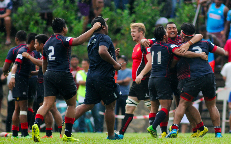  Malaysian  Rugby  Team Is Asian Champion For The First Time 