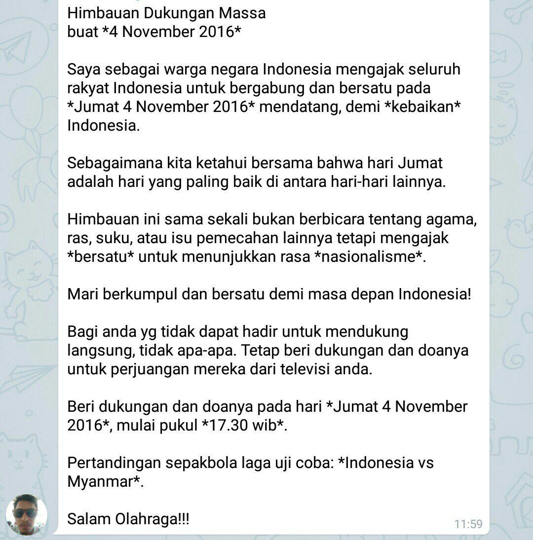 Kumpulan Meme Soal Aksi 4 November Ini Malah Bikin Kamu Nggak Jadi