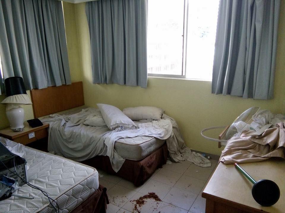 Photos Hotel Room In Sabah Found Completely Wrecked By Guests